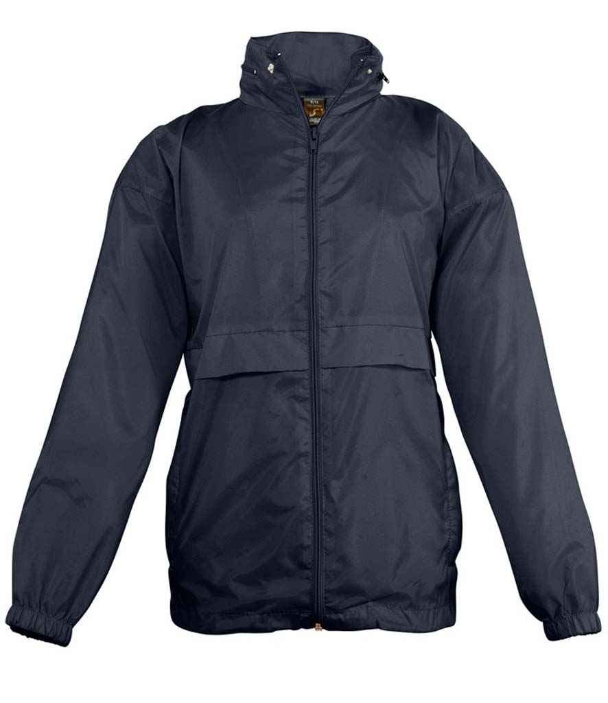 SOL'S Kids Surf Windbreaker Jacket-Navy | BS Embroidery Plus | Liskeard